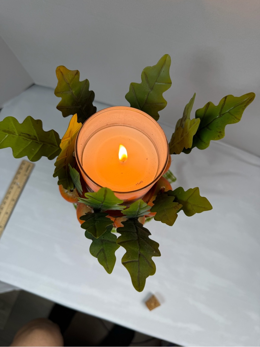 Carrot Candle Holder Beautiful Piece See Note - Picture 2 of 12